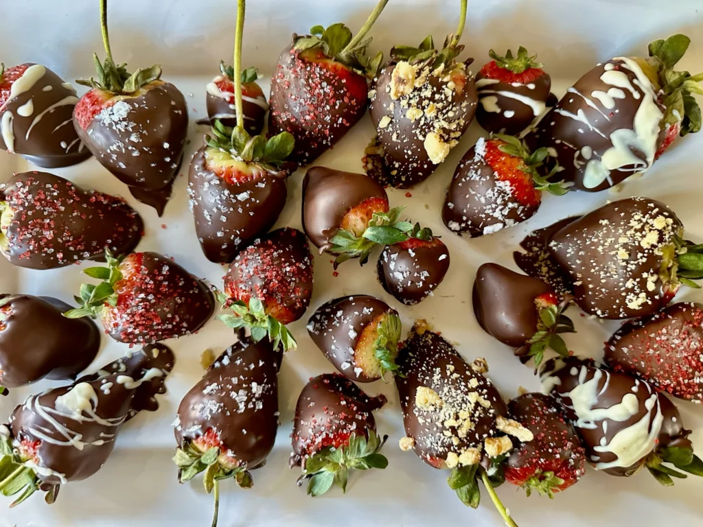 chocolate covered strawberries
