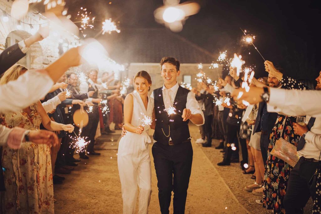 wedding sparklers